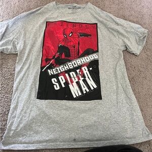 Spiderman friendly neighborhood marvel size large
*hole on front